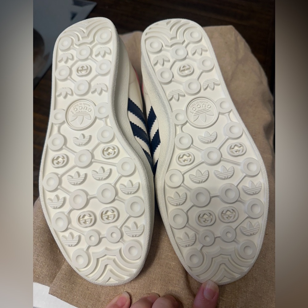 Adidas X Gucci Gazelle Sneakers US Men 6 Women 7 NEW! HQ8849 - Picture 7 of 9